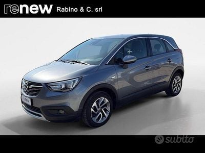 Usata Opel Crossland X Innovation 99 CV (72 kW) 2018 Grigio SUV