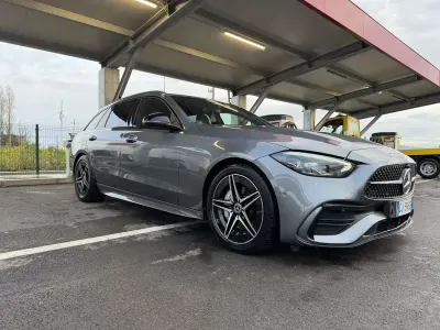 Usata Mercedes C220 Premium 200 CV (147 kW) 2022 Grigio Station wagon