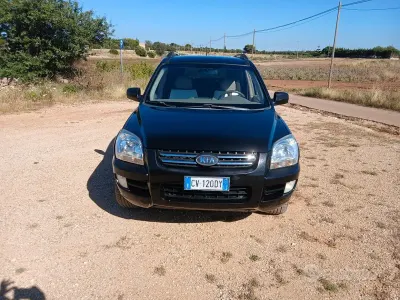 Usata Kia Sportage Active 112 CV (82 kW) 2005 Nero SUV