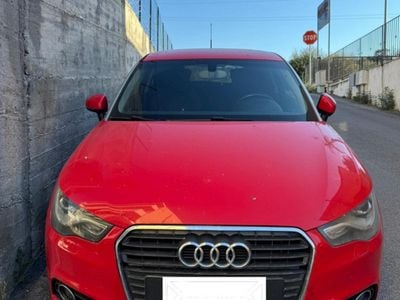 Usata Audi A1 105 CV (77 kW) 2010 Rosso Utilitaria