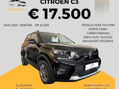 Usata Citroën C3 PureTech 101 CV (74 kW) 2025 Nero SUV