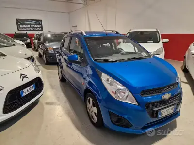 Begagnad Chevrolet Spark LT 81 HK (59 kW) 2011 Blå Halvkombi