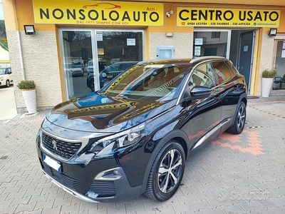 Usata Peugeot 3008 GT-line 130 CV (95 kW) 2019 Nero SUV