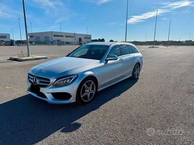 Usata Mercedes C220 Premium 2015 Grigio Station wagon