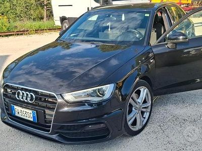 Usata Audi A3 S-Line 150 CV (110 kW) 2013 Nero Berlina