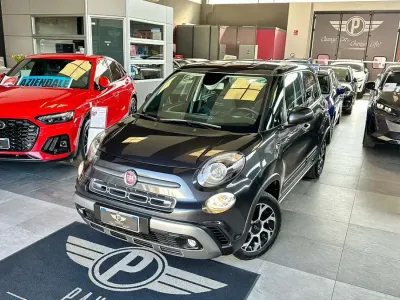 Usata Fiat 500L Cross 95 CV (69 kW) 2021 Grigio metallizzato Monovolume
