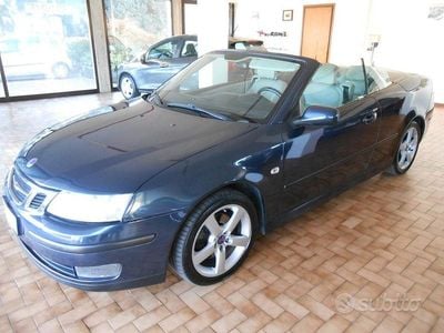 Usata Saab 9-3 Cabriolet Vector 150 CV (110 kW) 2007 Blu Cabrio