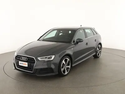 Usata Audi A3 Sport 116 CV (85 kW) 2018 Grigio Berlina