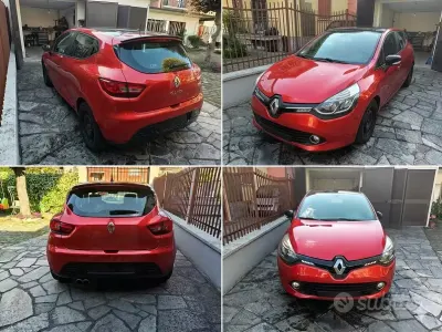 Usata Renault Clio IV 75 CV (55 kW) 2013 Rosso Utilitaria
