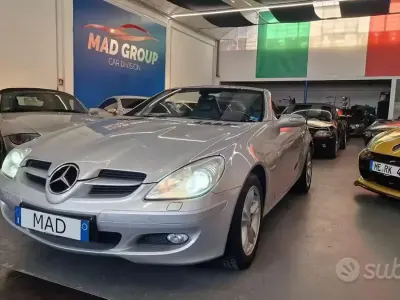 Gebraucht Mercedes SLK200 163 PS (119 kW) 2005 Grau Cabrio