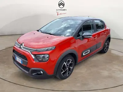Usata Citroën C3 Shine 83 CV (61 kW) 2022 Rosso Utilitaria