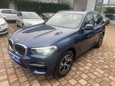 Usata BMW X3 Advantage 190 CV (139 kW) 2021 Blu/azzurro SUV