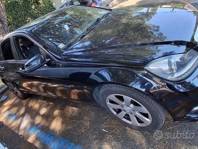 Usata Mercedes C200 184 CV (135 kW) 2013 Nero Berlina