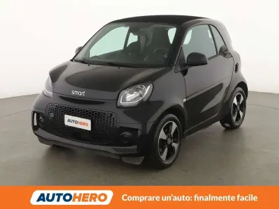 Begagnad Smart ForTwo Coupé Passion 41 kW (56 HK) 2021 Svart Halvkombi