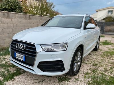 Usata Audi Q3 S-Line 150 CV (110 kW) 2018 Bianco SUV