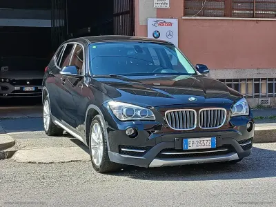 Käytetty BMW X1 xLine 143 HP (105 kW) 2013 Musta Katumaasturi