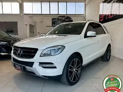 Usata Mercedes ML250 204 CV (150 kW) 2013 Bianco SUV