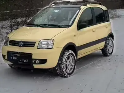 Usata Fiat Panda 4x4 Climbing 60 CV (44 kW) 2005 Giallo Utilitaria