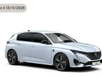 Nouvelle Peugeot 308 GT 131 ch (96 kW) 2026 Argent Berline