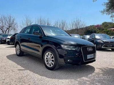 Usata Audi Q3 140 CV (102 kW) 2014 Nero SUV