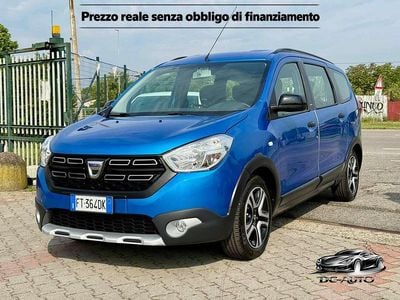 Begagnad Dacia Lodgy Stepway 102 HK (75 kW) 2018 Blå Minibuss