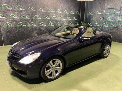 Usata Mercedes SLK350 272 CV (200 kW) 2007 Blu/azzurro Cabrio