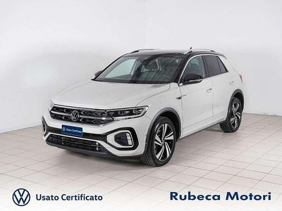 Usata VW T-Roc R-line 150 CV (110 kW) 2022 Beige SUV