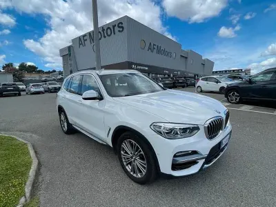 Usata BMW X3 Luxury Line 190 CV (139 kW) 2020 Bianco SUV
