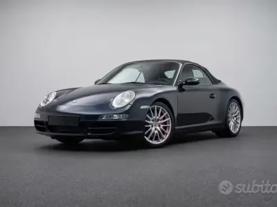 Usata Porsche 911 Carrera 4S Cabriolet 355 CV (261 kW) 2006 Grigio Cabrio