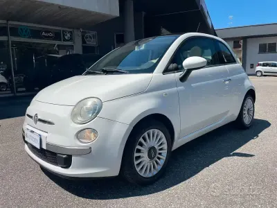 Usata Fiat 500 Lounge 69 CV (50 kW) 2008 Bianco Berlina