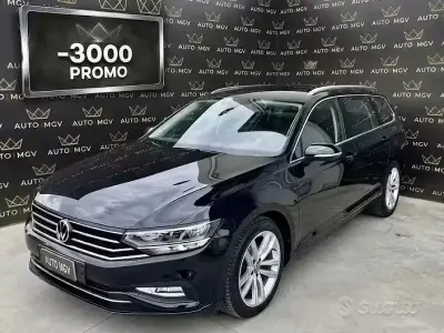 Usata VW Passat Business 150 CV (110 kW) 2023 Nero Station wagon
