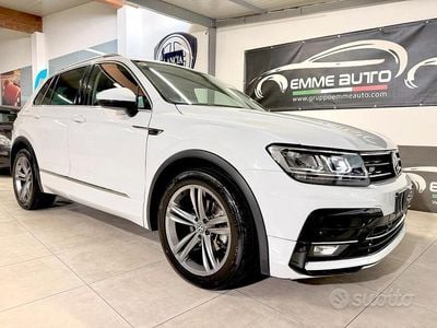 Usata VW Tiguan R-line 116 CV (85 kW) 2019 Bianco SUV