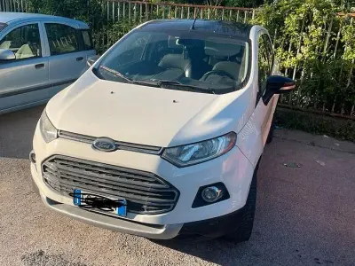 Usata Ford Ecosport Titanium 95 CV (69 kW) 2015 Bianco SUV