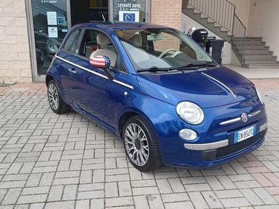 Begagnad Fiat 500 69 HK (50 kW) 2012 Blå Sedan