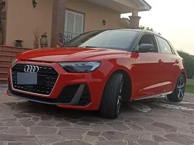Usata Audi A1 Sportback 95 CV (69 kW) 2019 Rosso Utilitaria