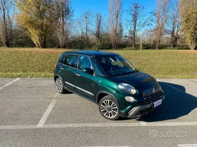 Usata Fiat 500L Cross 95 CV (69 kW) 2019 Verde Monovolume