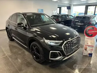 Usata Audi Q5 Sportback S-Line 204 CV (150 kW) 2021 Nero SUV