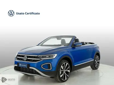 Nuova VW T-Roc Cabriolet Style 150 CV (110 kW) 2025 Blu Cabrio