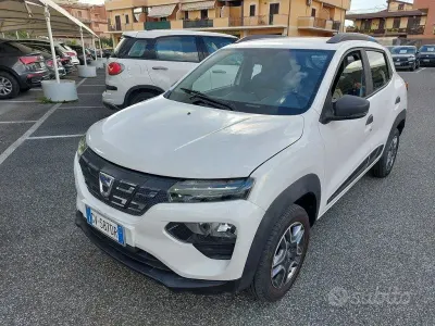 Begagnad Dacia Spring 17 kW (24 HK) 2021 Vit Halvkombi
