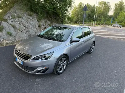 Usata Peugeot 308 Allure 131 CV (96 kW) 2014 Grigio Berlina