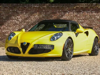 Usata Alfa Romeo 4C Spider 241 CV (177 kW) 2018 Giallo Cabrio