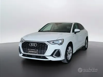 Usata Audi Q3 Sportback S-Line 150 CV (110 kW) 2020 Bianco SUV