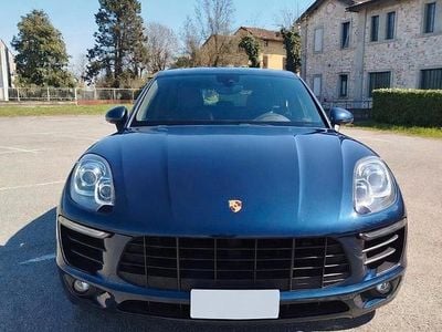Usata Porsche Macan S 250 CV (183 kW) 2015 Blu SUV