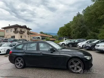 Usata BMW 318 143 CV (105 kW) 2013 Nero Station wagon