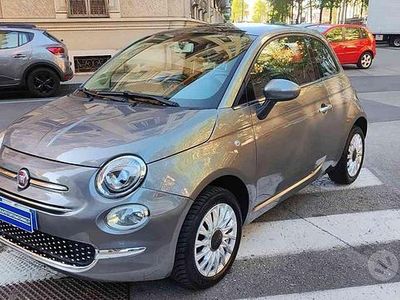 Begagnad Fiat 500 Lounge 69 HK (50 kW) 2017 Grå Halvkombi