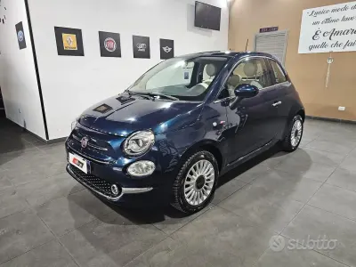 Usata Fiat 500 Lounge 69 CV (50 kW) 2017 Bluazzurro Berlina