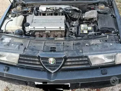 Usata Alfa Romeo 155 141 CV (103 kW) 1992 Nero Berlina