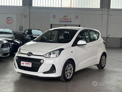 Usata Hyundai i10 Style 66 CV (48 kW) 2018 Bianco Utilitaria