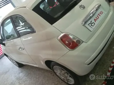 Begagnad Fiat 500 69 HK (50 kW) 2009 Vit Cab