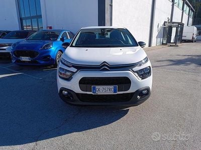 Usata Citroën C3 Feel 101 CV (74 kW) 2022 Bianco Utilitaria